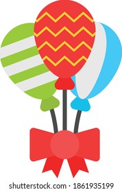 balloon pinata concept vector color icon design, Mexican culture symbol on White background, Customs and Traditions Signs, cinco de Mayo federal holiday elements