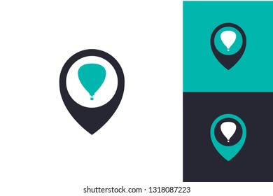Balloon Point Logo Inspiration Template