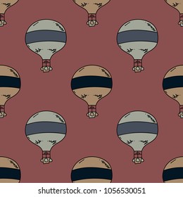 Balloon seamless pattern. Original design for print or digital media.