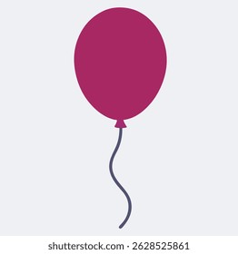  balloon silhouette vector art illustration