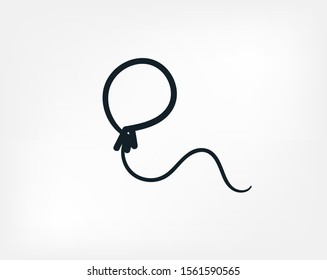 balloon simple line art doodle vector symbol sign concept 