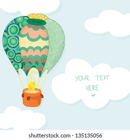 Balloon in the sky