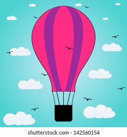 balloon in the sky