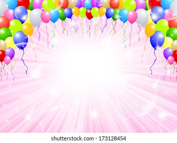 Balloon sky soap bubbles
