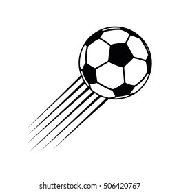 balloon soccer isolated icon vector illustration design