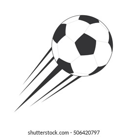 balloon soccer isolated icon vector illustration design