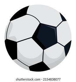 balloon soccer sport isolated icon