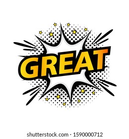 Balloon Speech with Pop Art Comic Style and GREAT Text