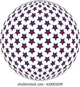 Balloon with stars