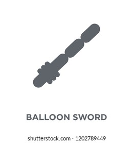 Balloon sword icon. Balloon sword design concept from Circus collection. Simple element vector illustration on white background.