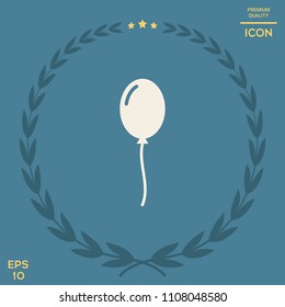 Balloon symbol icon