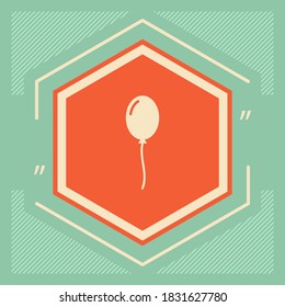 Ballonsymbol. Grafische Elemente für Ihr Design