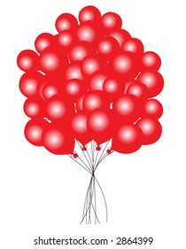 Balloon Texture Stock Vector (Royalty Free) 2864399 | Shutterstock