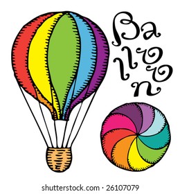 Balloon and Typography