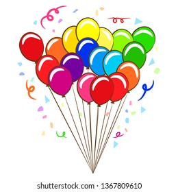 balloon vector clipart