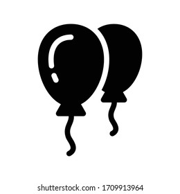 Ballon-Vektorillustration-Symbol 