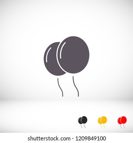 balloon vector icon 