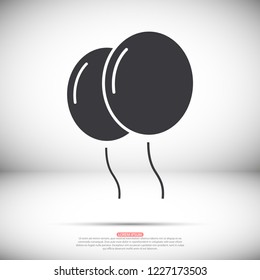 balloon vector icon 