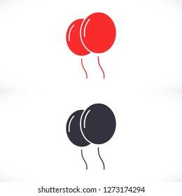 balloon vector icon 