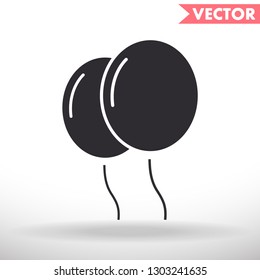 balloon vector icon 