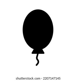 color de icono de vector de globo editable