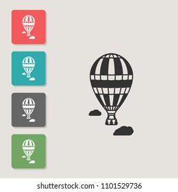 Balloon - vector icon. Symbol for web, infographics, print design and mobile UX/UI kit. Vector illustration, EPS10.