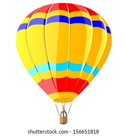 Balloon, vector illustration