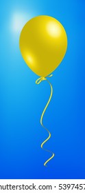 Balloon. Vector illustration.
