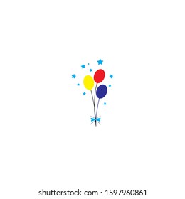 balloon vector illustration design icon logo template