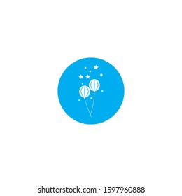balloon vector illustration design icon logo template