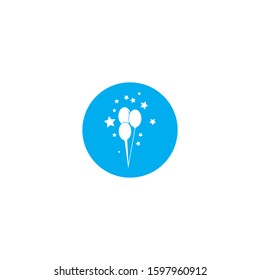 balloon vector illustration design icon logo template