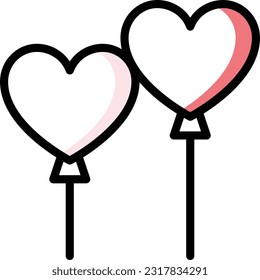 ilustración del vector de globo en un fondo transparente. Símbolos de calidad superior. Iconos vectoriales de color de línea para el concepto y el diseño gráfico.