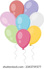 Balloon Vector image or clip art