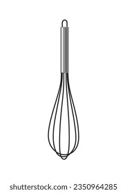 Balloon Whisk Icon Vector. Mixing and Whisking Cooking Equipment Symbol. Egg Beater.