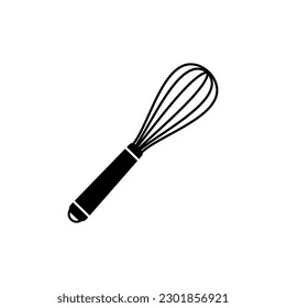 Balloon whisk for mixing and whisking flat vector icon for cooking apps and websites.