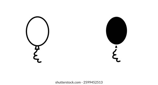 Balloonicons for ui. vector illustration