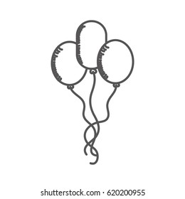 balloons air party celebration