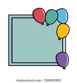 balloons air party decoration