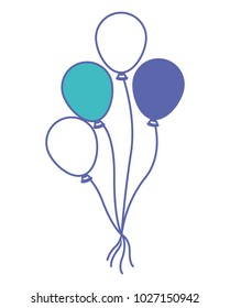 balloons air party icon