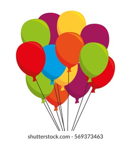 balloons air party icon