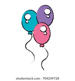 balloons air party icon