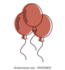 balloons air party icon
