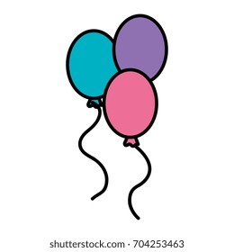 balloons air party icon