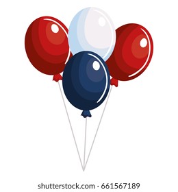 balloons air party independence day