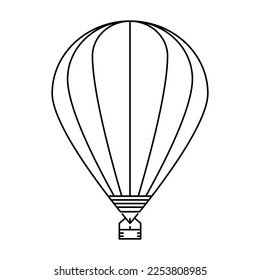 Balloons, airship. Aeronautical instruments such as the airship and hot air balloon for moving goods and people through the air.