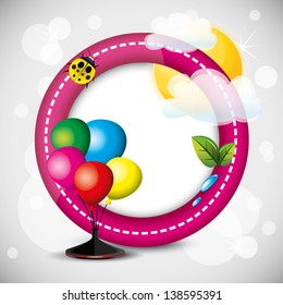 Balloons Banner