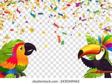 balloons carnival and festival Vector abstract holiday illustration with Party for poster, banner or background, anniversary, Brazilian, hornbill brazil, hornbill 