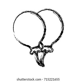 Balloons celebration symbol