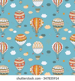 Balloons color pattern