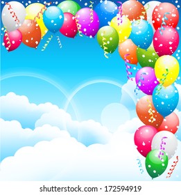 Balloons decoration